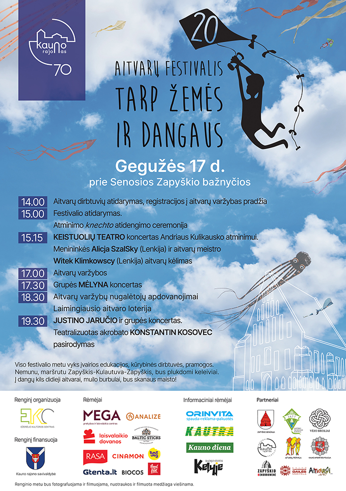 aitvarų festivalis zapyškyje 2025